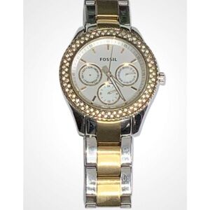 Fossil Riley ES2944 Women's Stainless Steel Analog Dial Quartz Watch